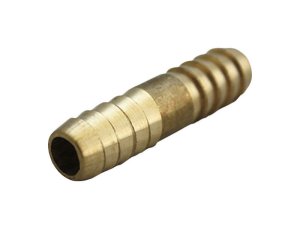 (image for) Brass 5/16 in. Dia. x 5/16 in. Dia. Coupling 1 pk Yellow