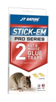 (image for) Stick-Em Pro Series Glue Trap For Rodents 2 pk