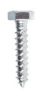 (image for) 1/4 in. x 1-1/4 in. L Hex Zinc-Plated Steel Lag Screw 10
