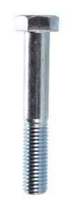 (image for) 5/8 in. Dia. x 4 in. L Zinc Plated Steel Hex Bolt 25 pk