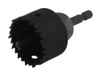 (image for) 1-3/4 in. Dia. x 3/4 in. L Carbon Steel Hole Saw 1/4 in. 1 p