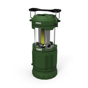 (image for) Nebo Poppy 300 lm Green LED Pop Up Lantern and Spotlight