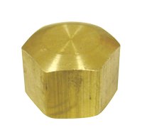 (image for) 1/2 in. Compression Brass Cap