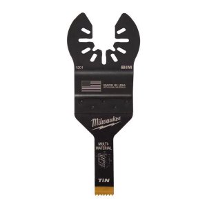 (image for) Milwaukee 3/8 in. W Bi-Metal Open-Lok Oscillating Blade Multi-Ma