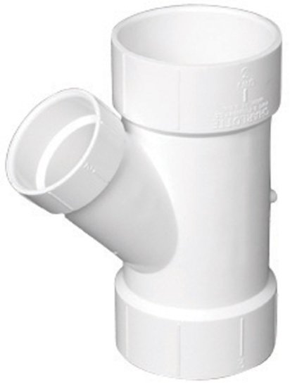 (image for) Schedule 40 3 in. Hub x 3 in. Dia. Hub PVC Reduci