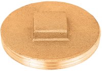 (image for) 3 in. MPT Brass Replacement Plug