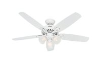 (image for) Fan Builder Plus 52 in. Snow White Indoor Ceiling Fan