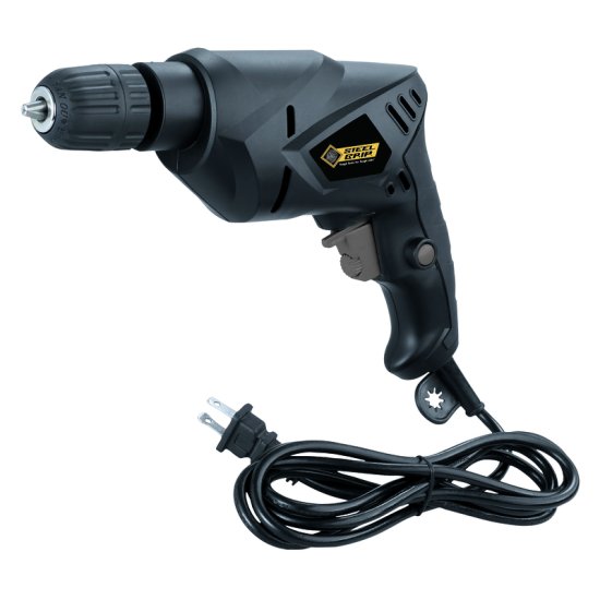 (image for) 3/8 in. Keyed Corded Drill 4.2 amps 3 rpm