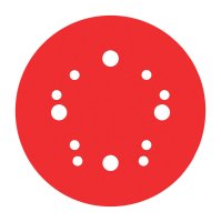 (image for) 5 in. Ceramic Blend Hook and Lock Sanding Disc 220 Grit U