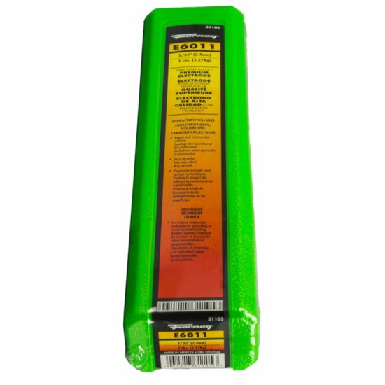 (image for) Forney 3/32 in. D X 14.6 in. L E6011 Mild Steel Welding Rods 880