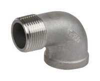 (image for) 2 in. FPT x 2 in. Dia. FPT Stainless Steel Elbow