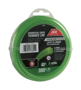 (image for) Commercial Grade 0.080 in. Dia. x 40 ft. L Trimmer Line