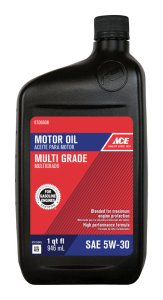(image for) 5W-30 4 Cycle Engine Motor Oil 1 qt.