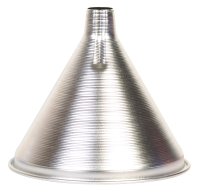 (image for) HIC Silver 4 in. H Aluminum 12 oz. Funnel