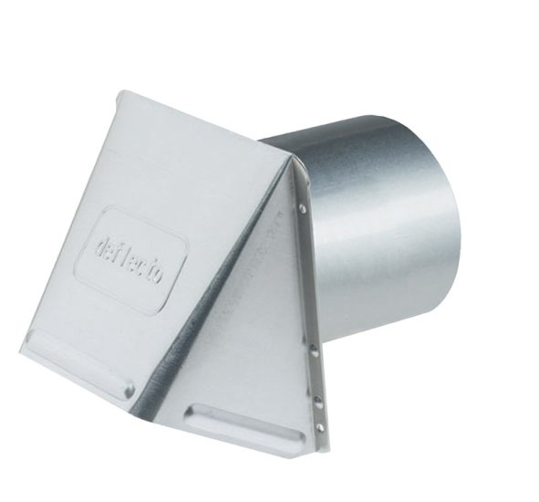 (image for) 6 in. Dia. Aluminum Wall Cap With Damper