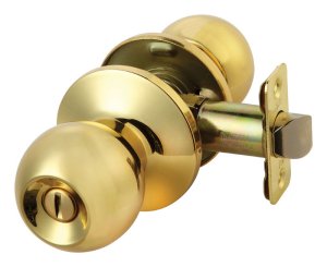 (image for) Polished Brass Privacy Lockset Ball