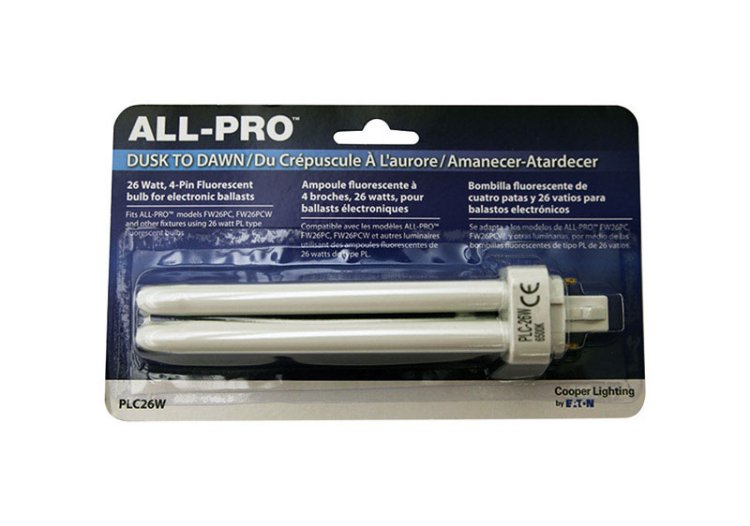 (image for) All-Pro 26 W PL 6.75 in. D X 4.88 in. L CFL Bulb Cool White Spec