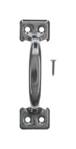 (image for) 4 in. L Chrome Steel Universal Sash Lift Handle 1 pk