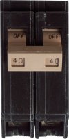 (image for) 40 amps Plug In 2-Pole Circuit Breaker Eaton Cutler-Hammer