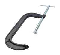 (image for) 8.25 in. x 4 in. D Adjustable C-Clamp 1800 lb. 1 pc.