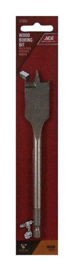 (image for) 7/8 in. x 12 in. L Steel Wood Boring Bit 1 pc.