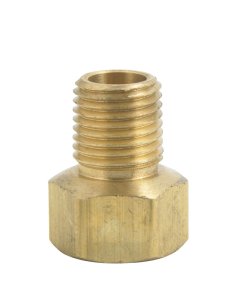 (image for) 3/8 in. Flare x 1/4 in. Dia. Male Brass Inverted Flare Adapt