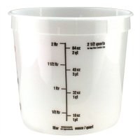 (image for) Clear 2.5 qt Bucket