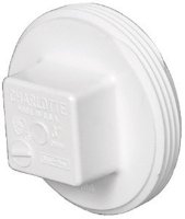 (image for) Schedule 40 6 in. MPT PVC Clean-Out Plug