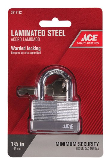 (image for) 1-1/16 in. H x 1-3/4 in. W x 1 in. L Laminated Steel Warded