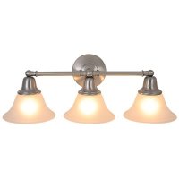 (image for) 3-Light Vanity in Fixture Brushed Nickel 24-1/2 in.