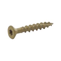 (image for) 8 X 1-1/4 in. L Star Flat Head Deck Screws 25 lb