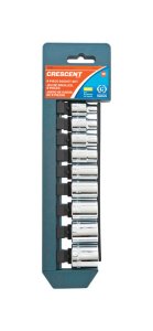 (image for) Assorted Sizes x 3/8 in. drive SAE 12 Point Socket Set