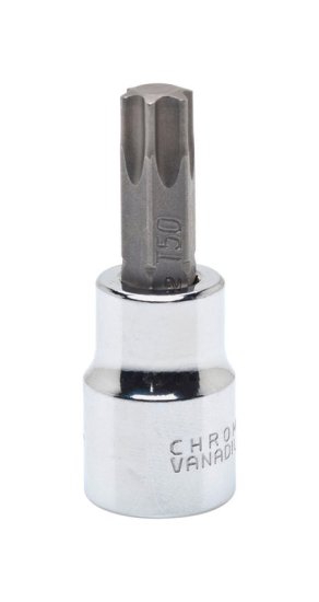 (image for) T-27 x 1/4 in. drive 6 Point Standard Torx Bit Socket 1