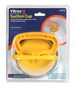 (image for) 3.88 in. H x 3.5 in. W x 4.5 in. Dia. Plastic Suction Cup 1