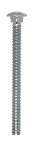 (image for) 1/2 in. Dia. x 6 in. L Zinc-Plated Steel Carriage Bolt 2