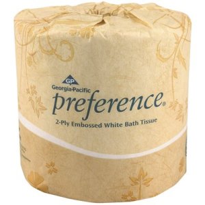 (image for) 2-Ply Embossed Bathroom Tissue, Toilet Paper, White 80-Rolls