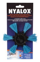 (image for) NYALOX 4 in. Dia. Aluminum Oxide Mandrel Mounted Flap Brush