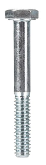 (image for) 1/4 in. Dia. x 2 in. L Heat Treated Zinc Steel Hex Head