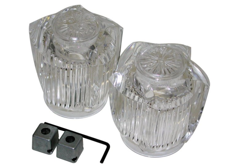 (image for) Universal Clear Plastic Hot and Cold Handle