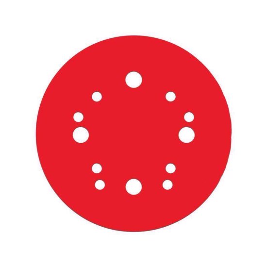 (image for) 5 in. Ceramic Blend Hook and Lock Sanding Disc 220 Grit Ultra Fine 50 pk