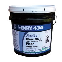 (image for) 430 ClearPro Clear VCT Floor Tile Adhesive 4 gal.