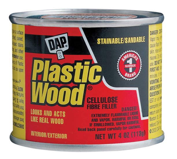 (image for) Plastic Wood Natural Wood Filler 4 oz.