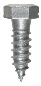 (image for) 1/2 in. x 1-1/2 in. L Hex Hot Dipped Galvanized Steel La