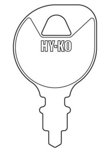 (image for) KEY YARD TRACTOR IH2