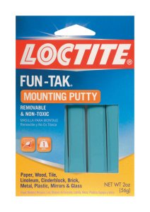 (image for) Fun-Tak Light Strength Putty Mounting Putty 2 oz.