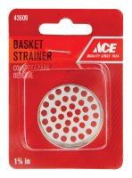 (image for) 1-3/8 in. Dia. Stainless Steel Replacement Strainer Basket