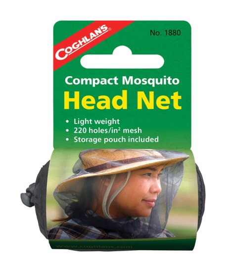 (image for) Black Mosquito Head Net 43.3 in. H x 19.7 in. W x 7.9