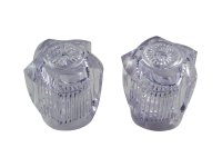 (image for) Universal Knob Clear Acrylic Hot and Cold Faucet Handles