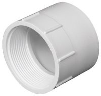 (image for) Schedule 40 3 in. Hub x 3 in. Dia. FPT PVC Pipe A