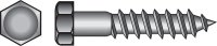 (image for) 5/16 in. x 5 in. L Hex Stainless Steel Lag Screw 10 pk